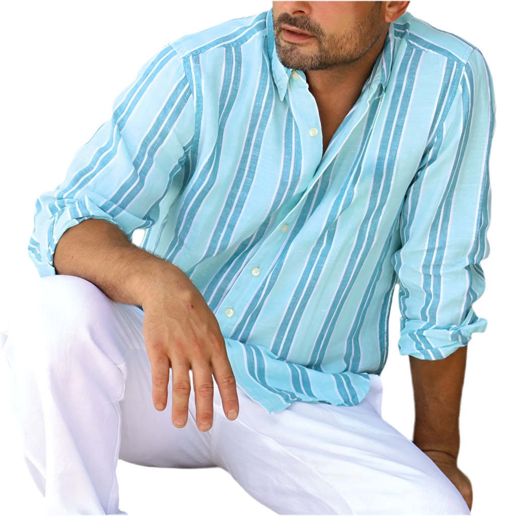 Fashion Printed Shirt Summer Menswear