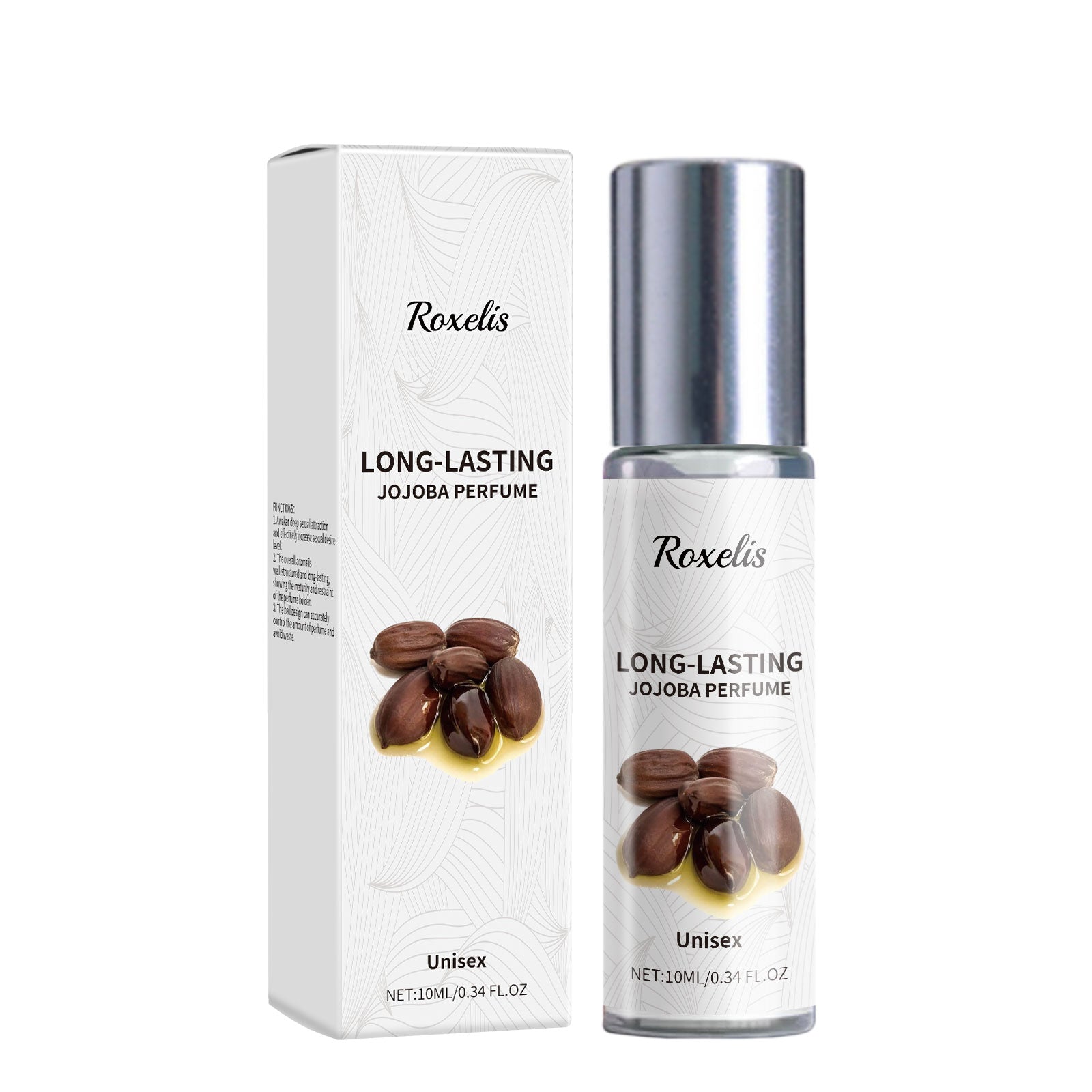 Jojoba Parfum Oliebal Cologne Langdurige Geur Frisse Geur Lichte Elegante Parfum