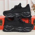 Summer And Autumn Plus Size Sports Breathable Flyknit Fashion Sock Shoes - Acquisti Online