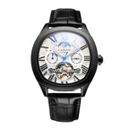 CASENO Star Tourbillon Orologio Automatico Orologio Meccanico Impermeabile Completamente Automatico