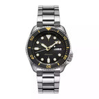 Men's Fashionable Round Ordinary Casual Spiral Watch Crown Single Folding Buckle Business Casual Quartz Men’s Pointer Watch