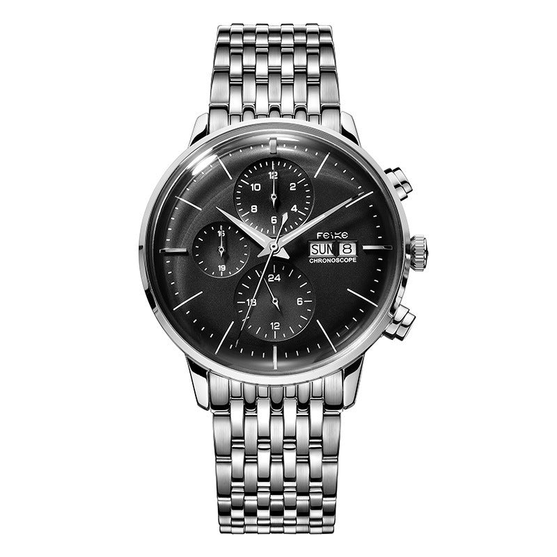 FEICE Luxury Men's Mechanical Waterproof Automatic Hollow Watch