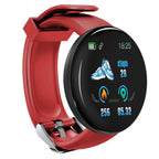 D18 Round  Smart Watch Color Screen Sports Pedometer Sleep