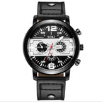 Casual herenhorloge zakelijk quartzhorloge
