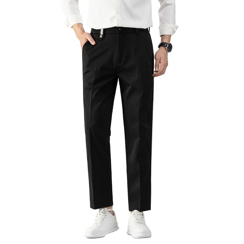 Spring Men's Pants Straight Loose Casual Pants - Acquisti Online