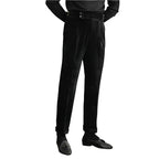 Fashion Pit Strip High-waisted Straight-leg With Casual Pants