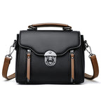 Women's Fashionable Shoulder Bag Multi Pocket Handbag Large Capacity Original Leather Women's Retro Portable Shoulder Bag