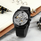 Men's Business Watches Automatic Mechanical Wristwatch with Steel Band Mechanical Watch Men Stainless Steel  30M Water Resistant Business Wristwatch