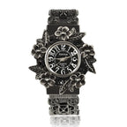 Fashion Women Pulsera Hombre XINHUA Stainless Steel Dial Women Quartz Wristwatches Fashion Flower Bracelet Watches