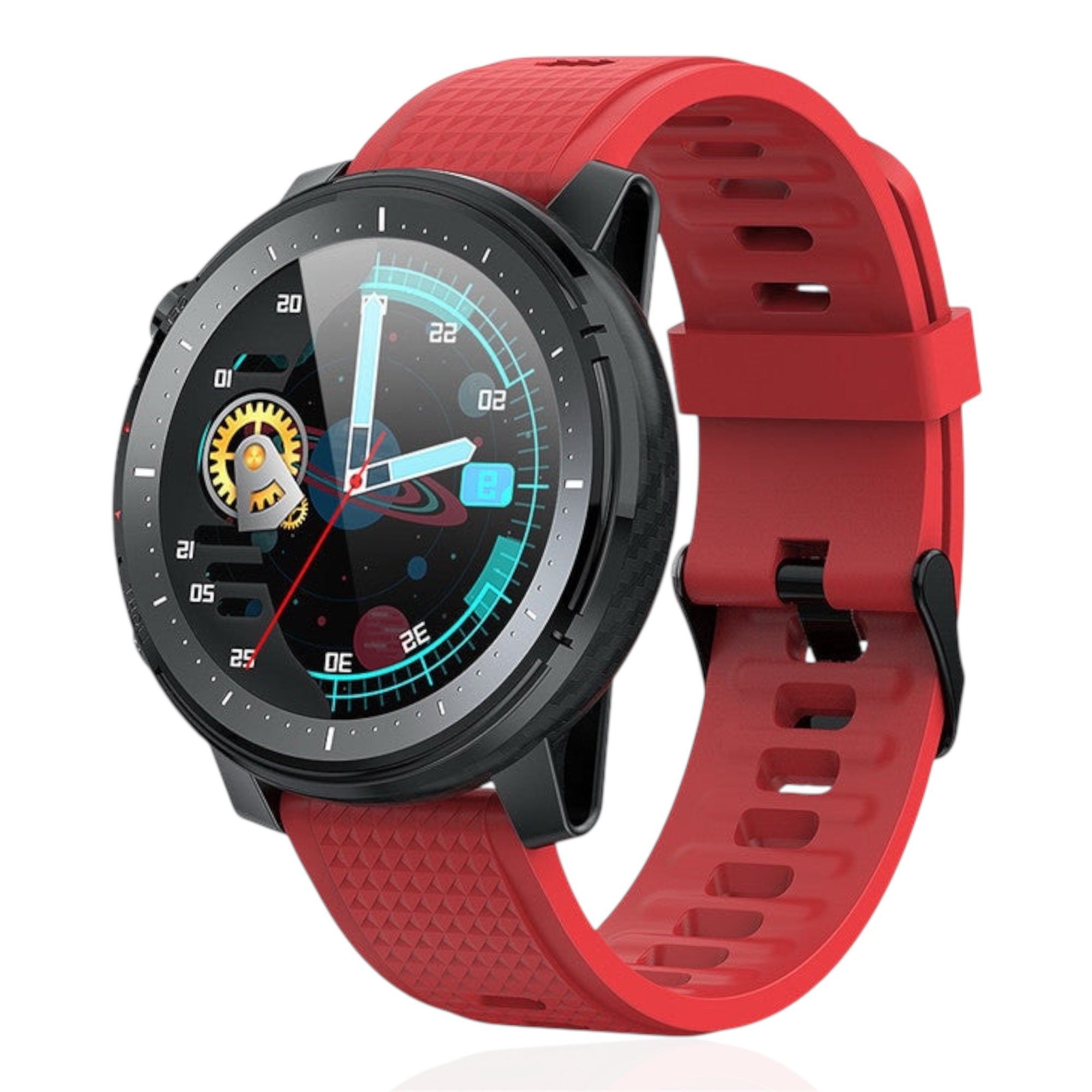 Smart Watch Waterproof And Fully Fit High-definition Round Screen 7-day Battery Life APP Dial