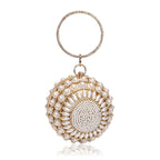 European and American Banquet Clutches Evening Metal Women's Bags