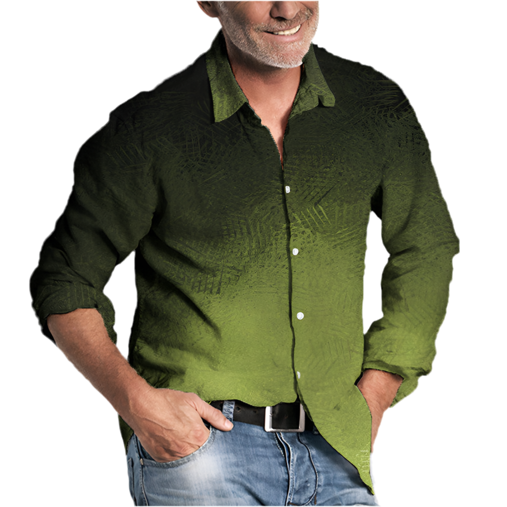 Fashion Printed Shirt Summer Menswear