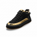 Scarpe da ginnastica casual da ballo con strass glamour di lusso da uomo, slip-on, scarpe da ginnastica alla moda da uomo