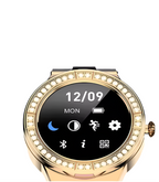 Orologio intelligente Bluetooth da donna con monitoraggio della salute, frequenza cardiaca, promemoria intelligenti, orologio intelligente da donna
