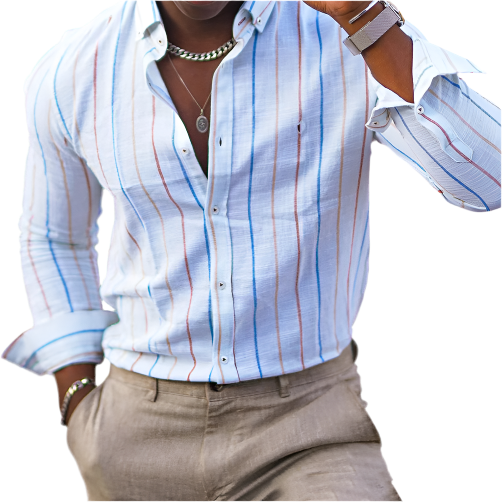 Fashion Printed Shirt Summer Menswear