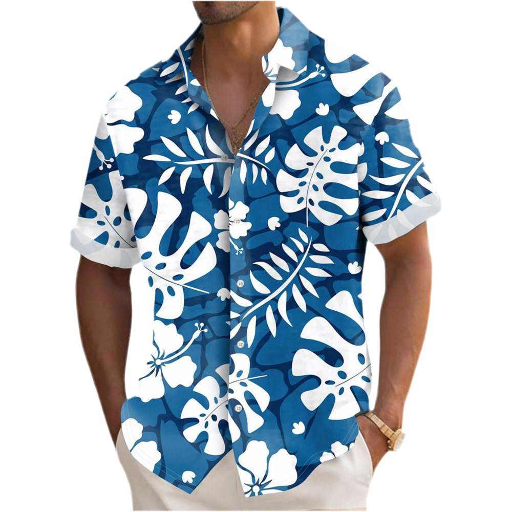 Hawaii Beach Men's Clothing Print Shirt Casual - Acquisti Online