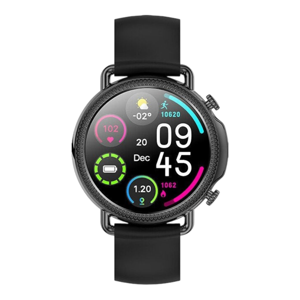 Orologio intelligente da donna Full Circle Full Touch Monitoraggio della salute del corpo Chiamata BT Smart Remainder Smartwatch da donna