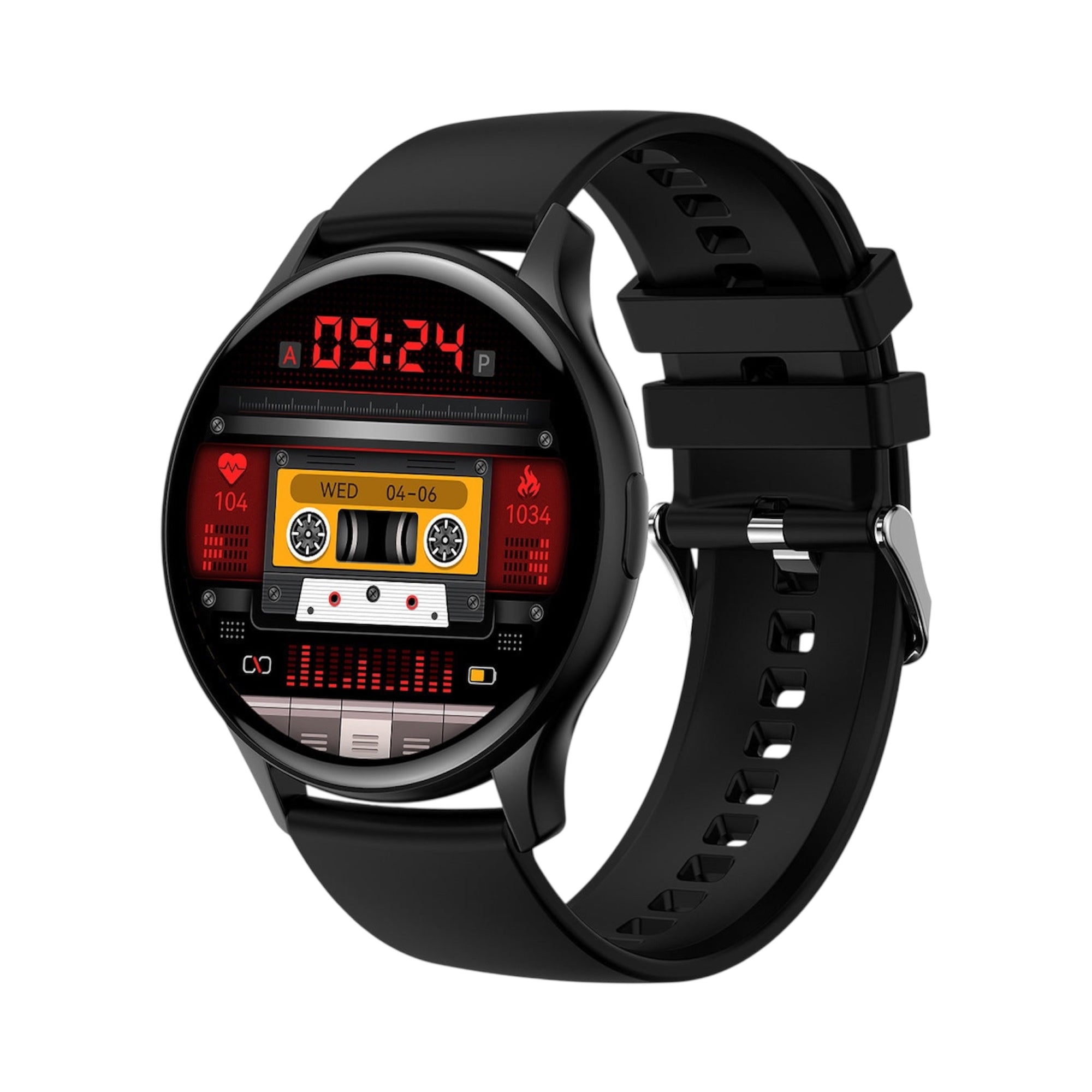 HK89 Smart Watch AMOLED-scherm NFC Bluetooth-oproepgezondheidsmonitoring Slimme herinnering Sport Smartwatch voor Android iOS