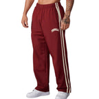 Men's Fashionable Casual Trousers Pants Solid Color Polyester Fiver Micro Elasticity Sports Pants Men's Casual Trousers - Acquisti Online