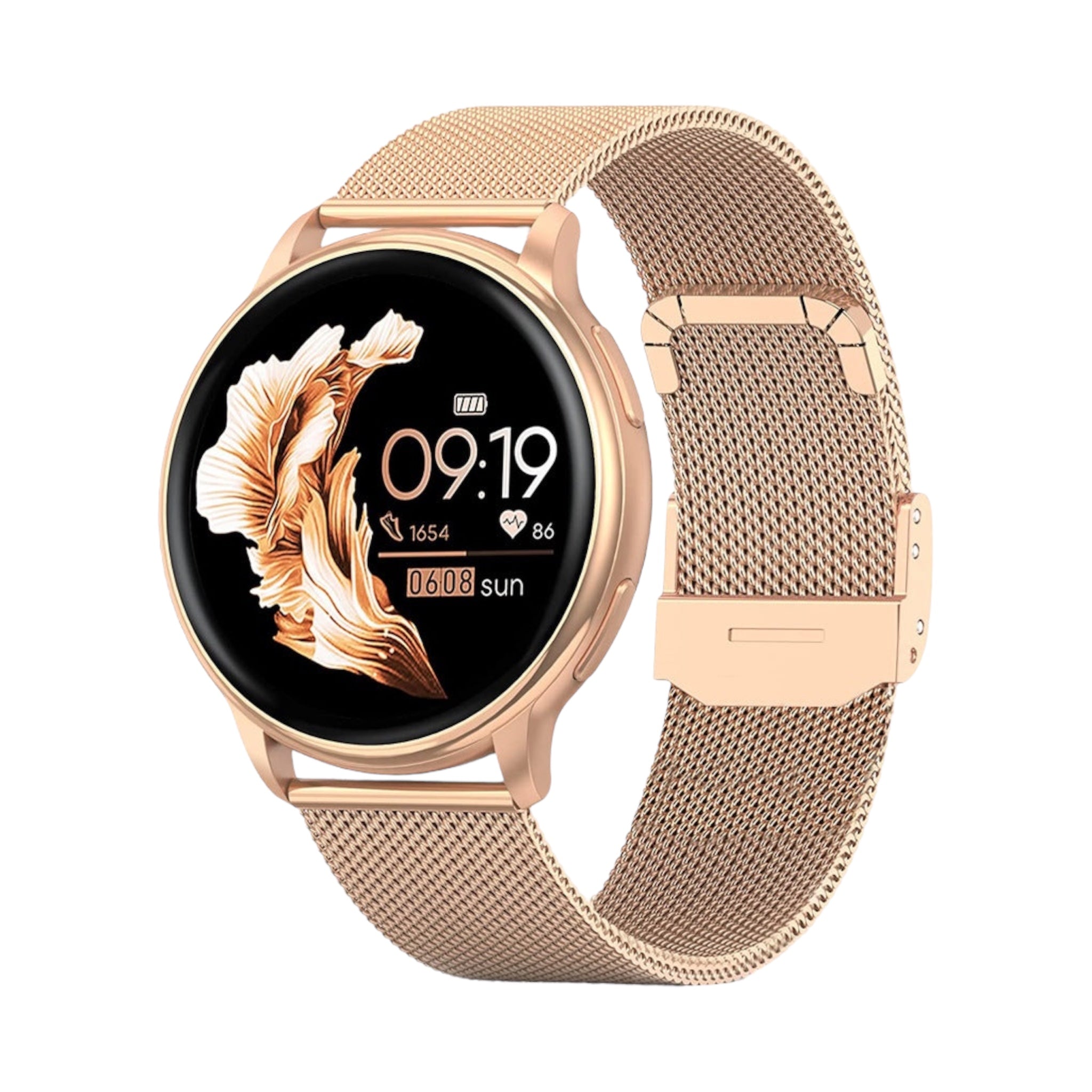 Smartwatch Bluetooth Chiamata BT Cardiofrequenzimetro Pressione Sanguigna Promemoria Intelligente Display di Alta Qualità Impermeabile Modalità Multifunzione Smartwatch