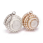 European and American Banquet Clutches Evening Metal Women's Bags