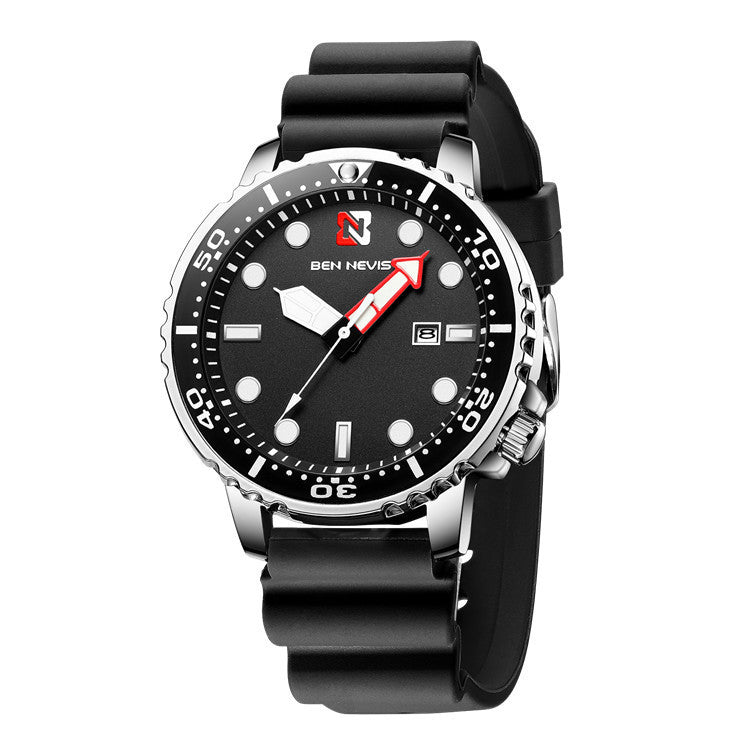 Ben Nevis Men's Automatic Movement Waterproof Personality Watch Luxury Fashion Stainless Steel Luminous Men Watch