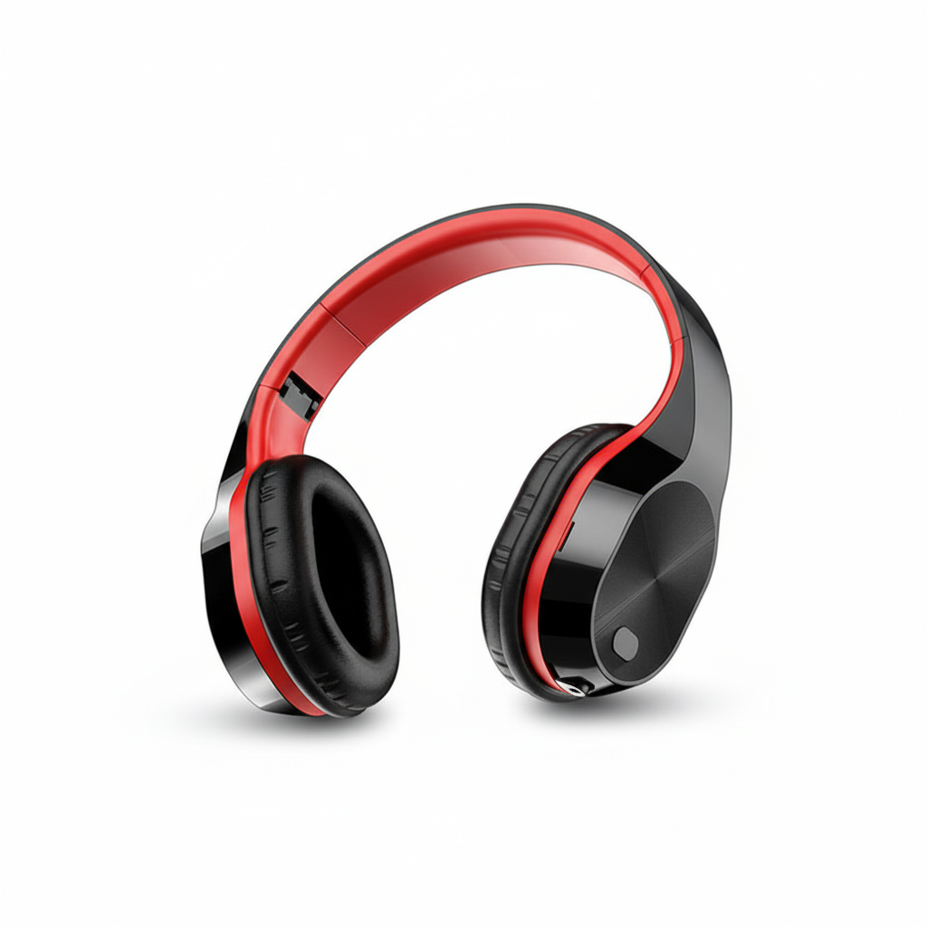 T5 Wireless Multifunction Bluetooth Headset OverEar Headphone Noise Reduction Headphone Stereo Foldable Headphone
