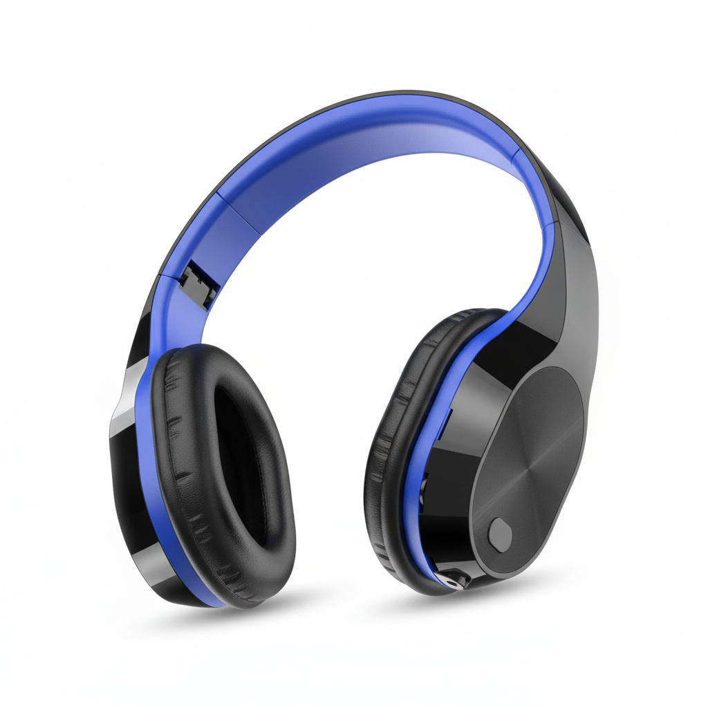 T5 Wireless Multifunction Bluetooth Headset OverEar Headphone Noise Reduction Headphone Stereo Foldable Headphone
