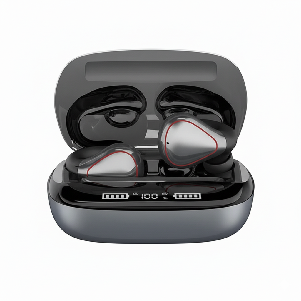 Bluetooth TWS T20 Earphone Noise Reduction LED Power Display HIFI Bass Sound BT 5.0 Wireless Headphone Bluetooth Earbuds