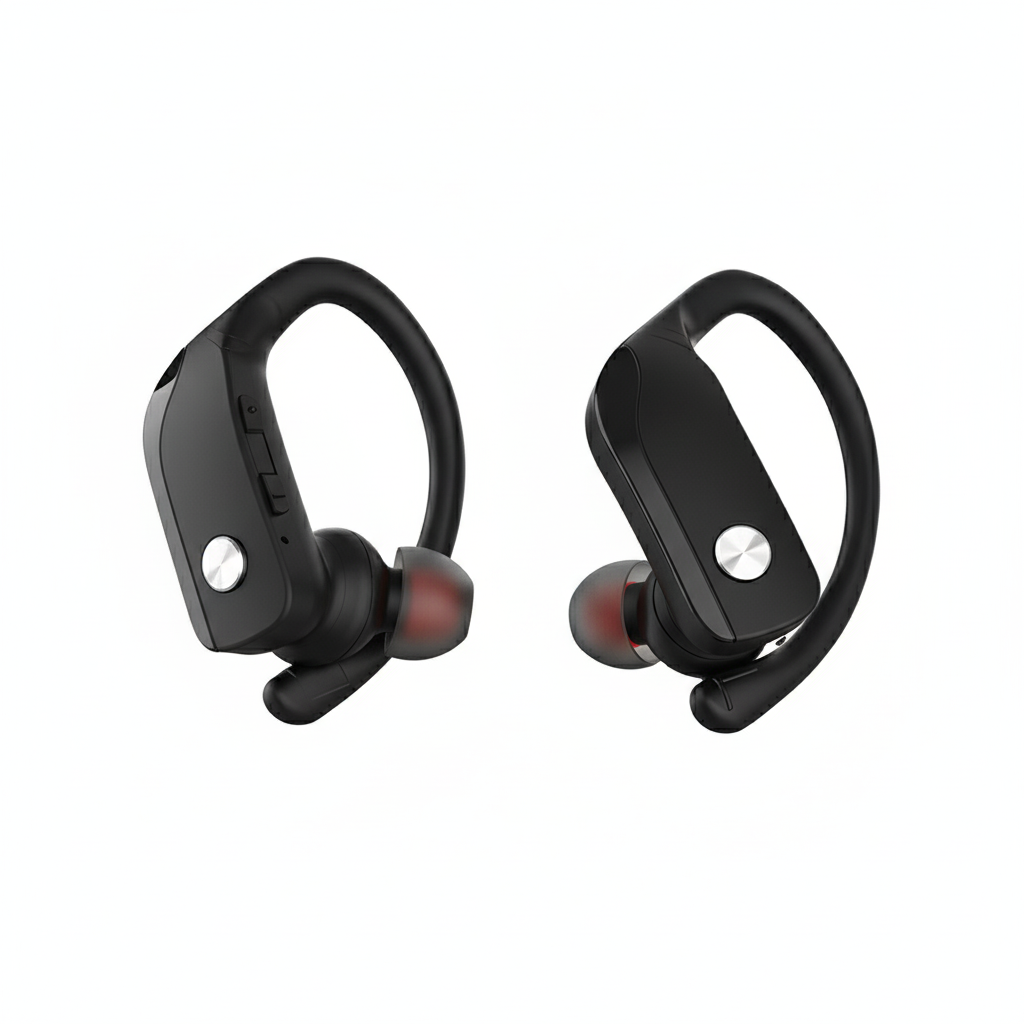 Bluetooth Earphone True Wireless Earbuds TWS Ear Hook Waterproof Headphones With Mic Wireless Earbuds Headphone