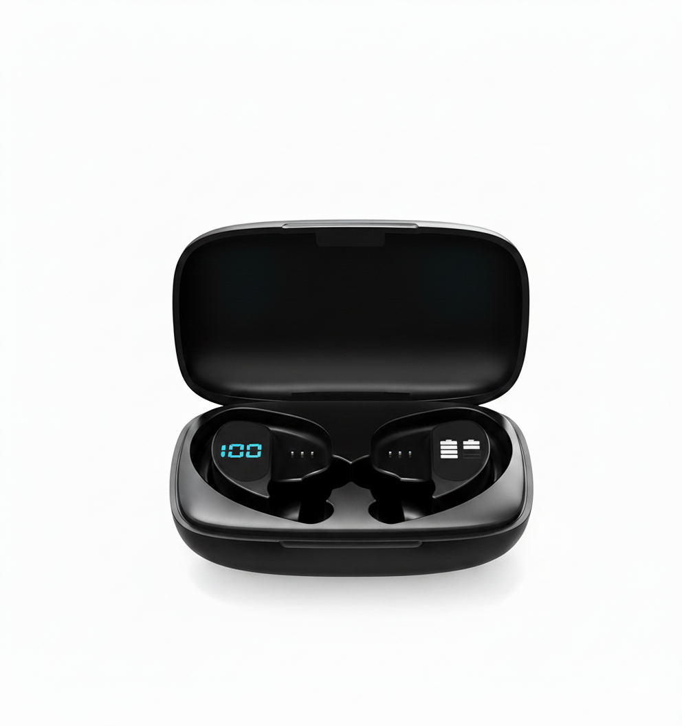 Bluetooth Earphone True Wireless Earbuds TWS Ear Hook Waterproof Headphones With Mic Wireless Earbuds Headphone