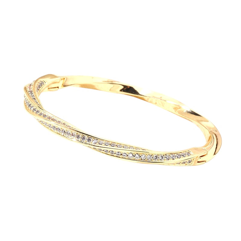 European And American Mobius Starry With Diamonds Bracelet