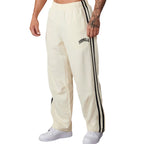 Men's Fashionable Casual Trousers Pants Solid Color Polyester Fiver Micro Elasticity Sports Pants Men's Casual Trousers - Acquisti Online