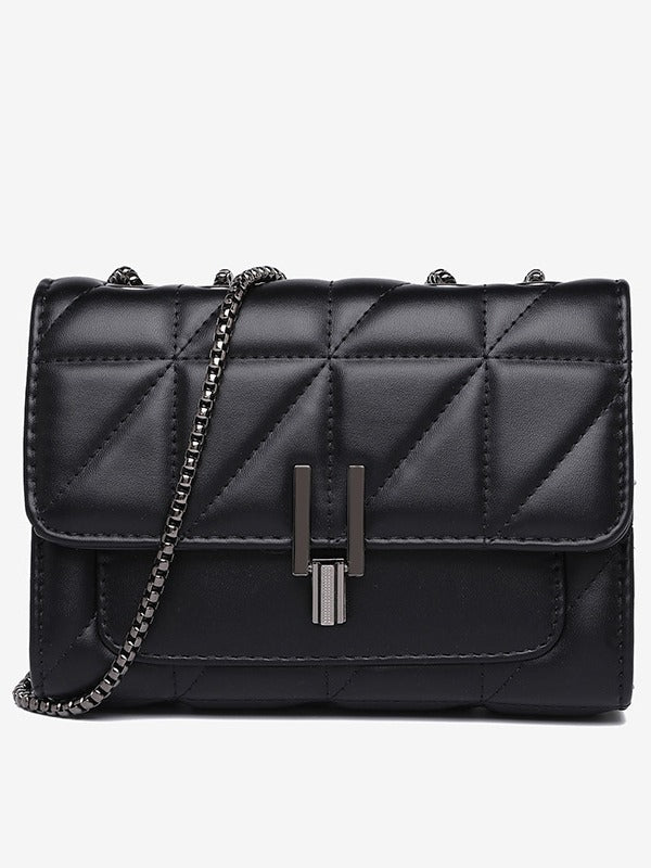 Women's Fashionable Shoulder Bag Original Leather Large Capacity Crossbody Bag Zipper Pocket Magnetic Buckle Women's Shoulder Bag - Acquisti Online