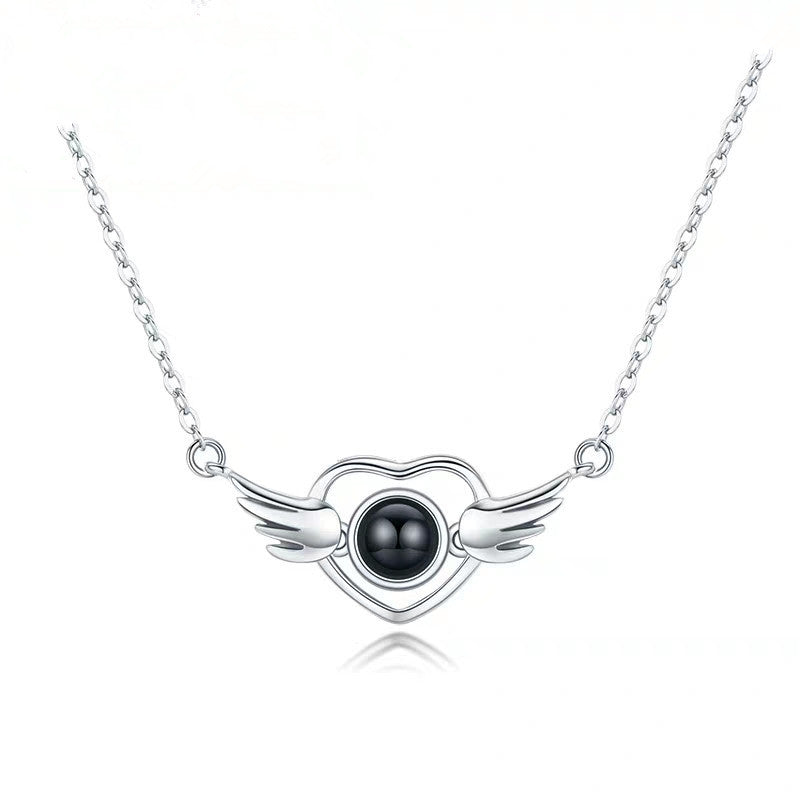 Angel Wings Pendant Style Women's Nacklaces