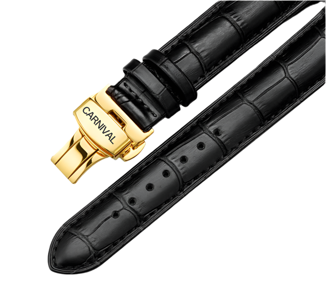 Luxury brand Men Wrist watch Men Unique Design Style Automatic Mechanical Watches Switzerland Carnival Famous Brand Fashionable Carnival Watches Full Automatic Mechanical Watches - Acquisti Online