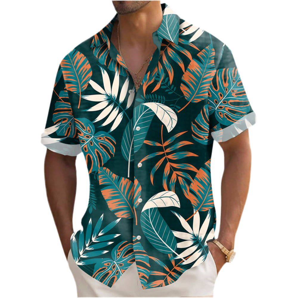 Hawaii Beach Men's Clothing Print Shirt Casual - Acquisti Online