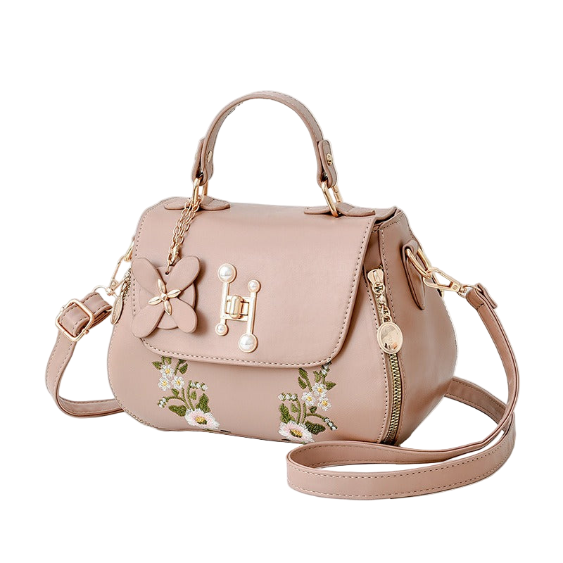 Women's Handbags Stylish Autumn New Fashion Bucket Bag Embroidered Bag Cover Single Shoulder Women Crossbody Bag