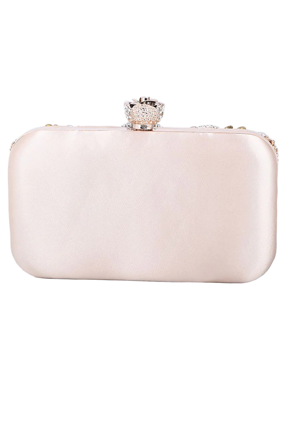 Women's Ladies Clutch Sequin Rhinestone Clutch Bags Bling Sparkly Sequins Blush Evening Party Handbag with Beading
