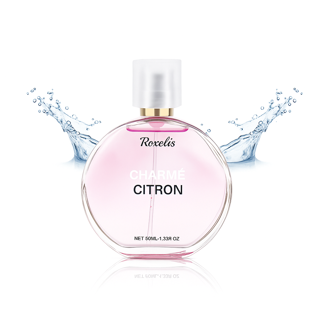 Roxelis Charme Citron Prolactin 50ml Women Perfume Fresh Light Fragrance Long Lasting Fragrance Women's Perfume - Acquisti Online