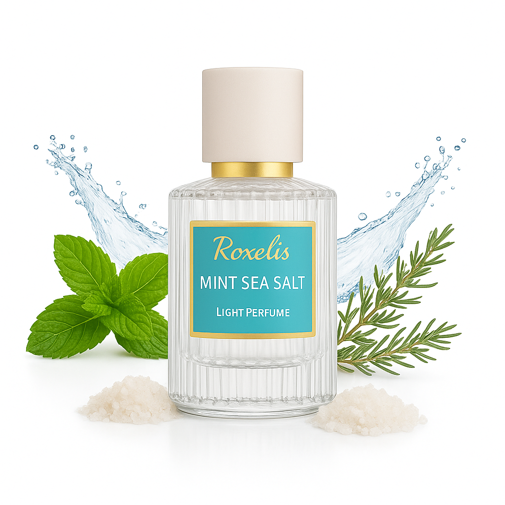 Women's Roxelis Mint Sea Salt Light Perfume 30ml Mild Fresh Elegant Long Lasting Fragrance Luxury Women's Perfume - Acquisti Online