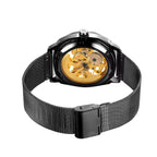 Men's Business Watches Automatic Mechanical Wristwatch with Steel Band Mechanical Watch Men Stainless Steel  30M Water Resistant Business Wristwatch