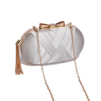 Women's Bag Banquet Handbag Clutch Bags Clutch Lady Bag Luxury Silk Evening Bag Fashion Women Party Wedding Purse