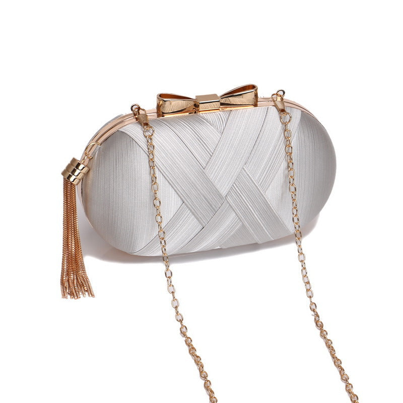 Women's Bag Banquet Handbag Clutch Bags Clutch Lady Bag Luxury Silk Evening Bag Fashion Women Party Wedding Purse