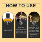 Men's Perfume, Long Lasting Light Fragrance Wood Fragrance Fresh Natural Release Men's Charm Perfume