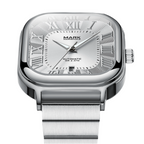 Orologio di lusso quadrato classico Mark Fairwale, orologio da uomo casual alla moda, meccanico automatico unico.