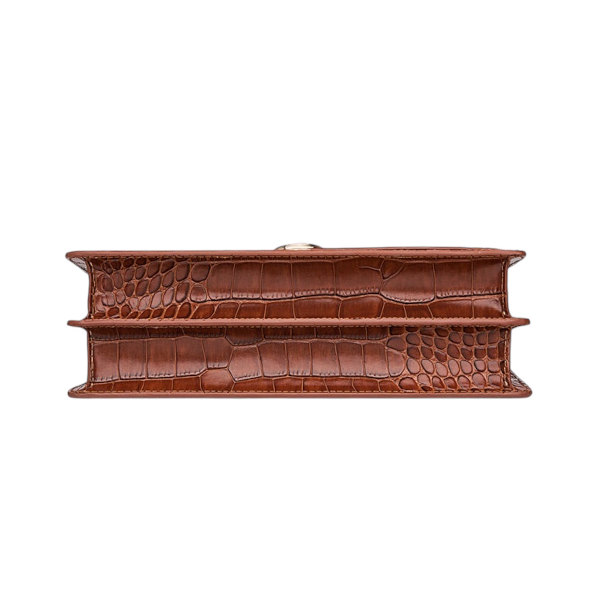 Damesmode High-end Trend Schoudertas Grote Capaciteit Originele Leren Schouderketting Strip Dames Crossbody Tas