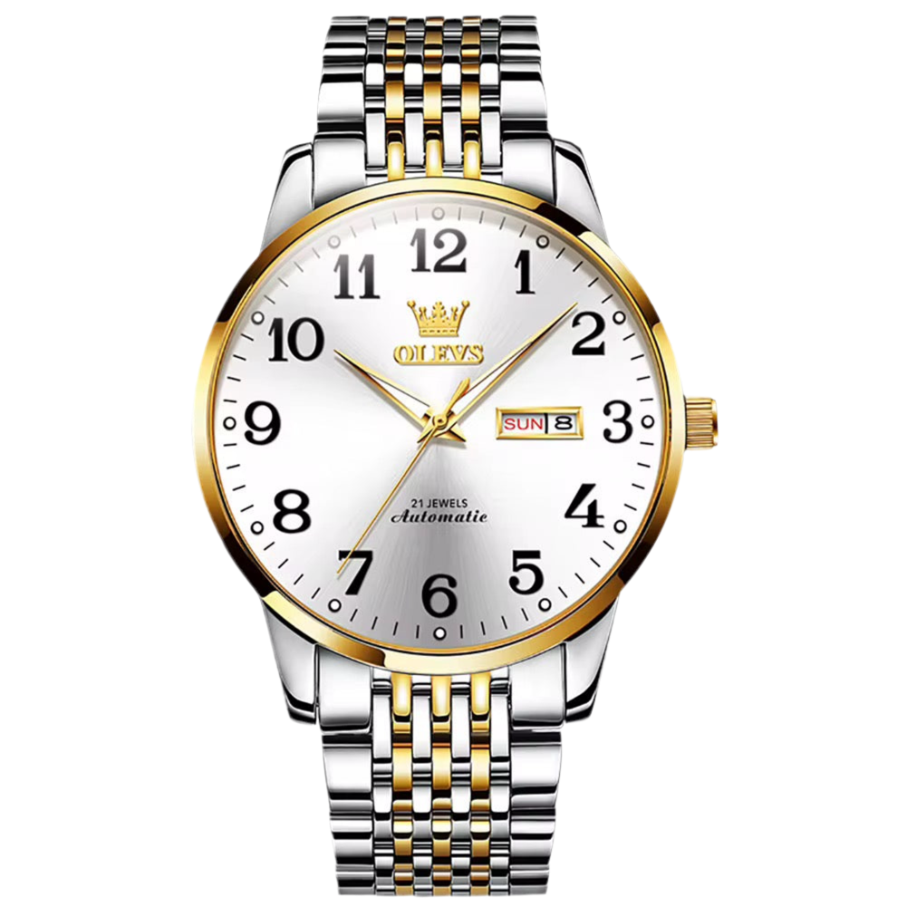 OLEVS Luxury Brand Men Automatic Mechanical Wrist Watch - Acquisti Online