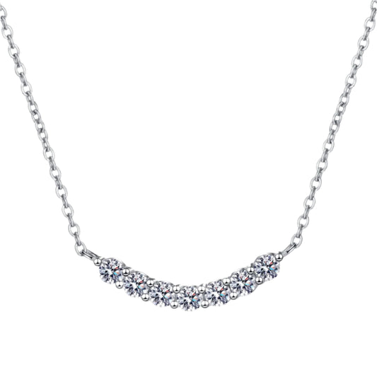 1.4 Carat Moissanite 925 Sterling Silver Necklace