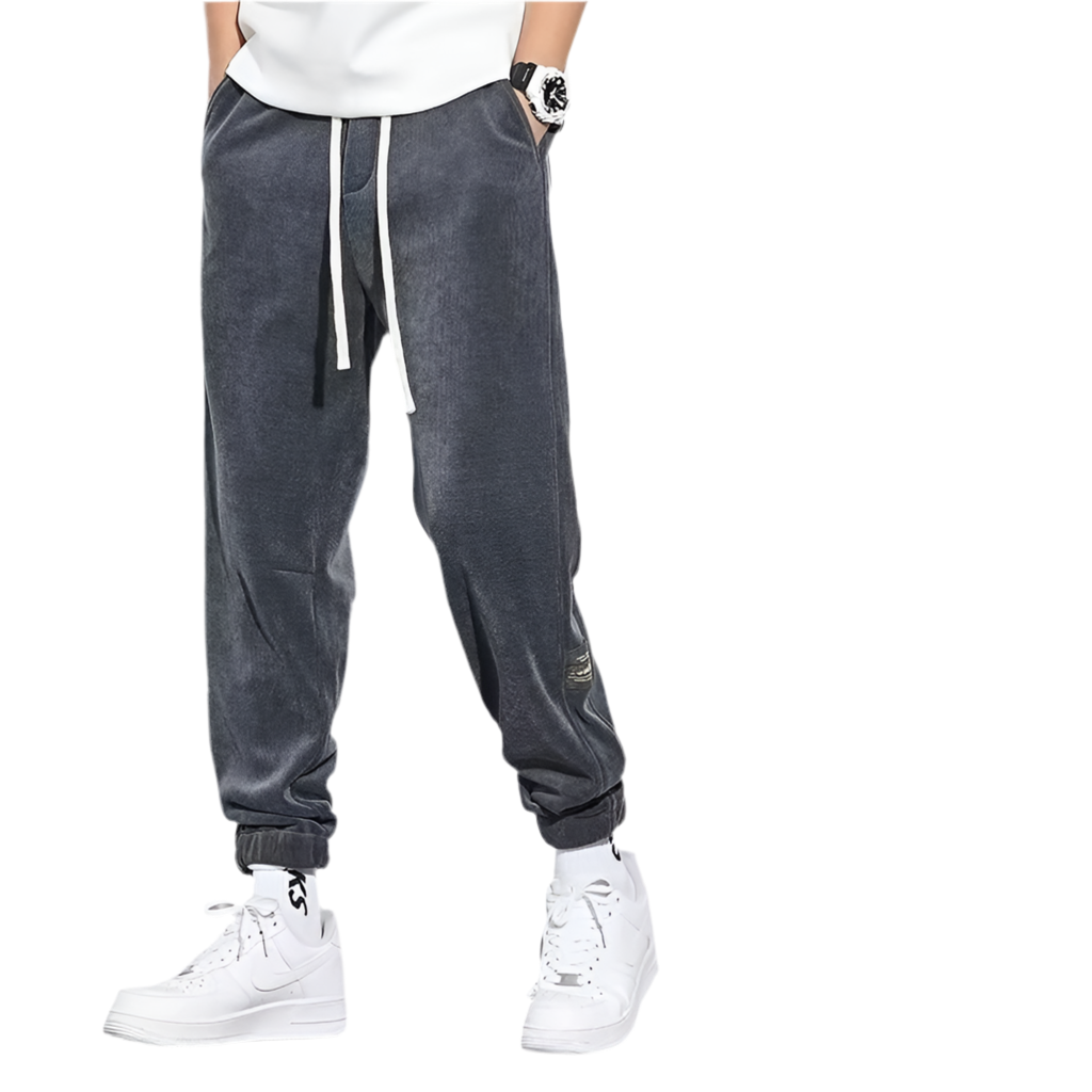 Men's Casual All-matching Pants Corduroy Sweatpants - Acquisti Online